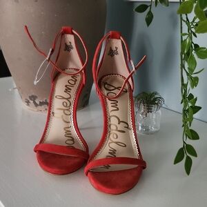 Sam Edelman Vibrant Red Women's Heels